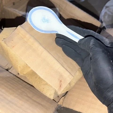 瓷片一盒2包20支调羹