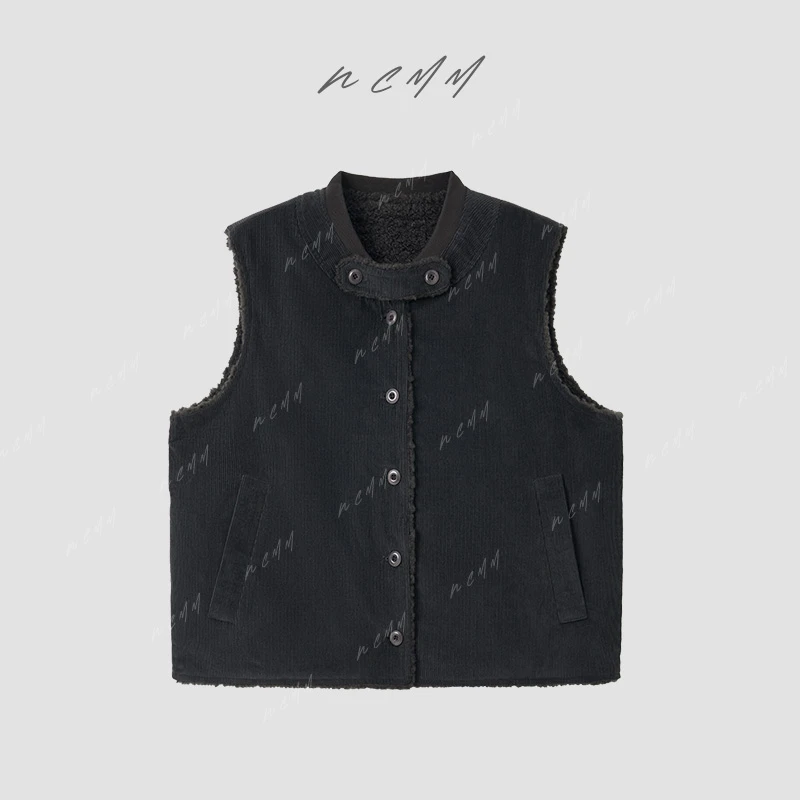 NCMM匠音夫妇「棉屿」一上身调性就来了的100棉马甲C-8269