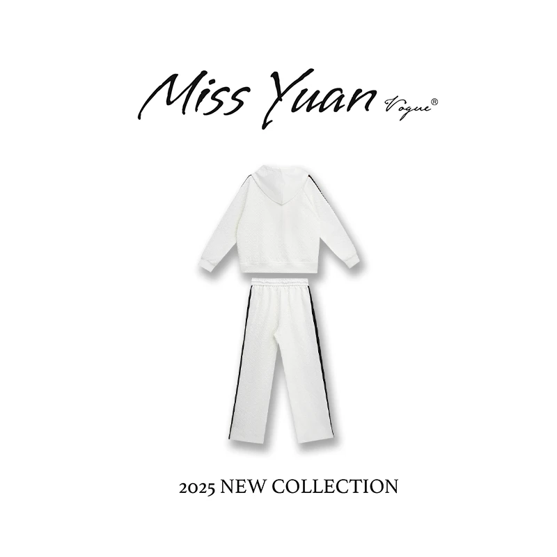 M.Y媛总 2025春季新款时尚套装洋气通勤外套裤子两件套1LY1729