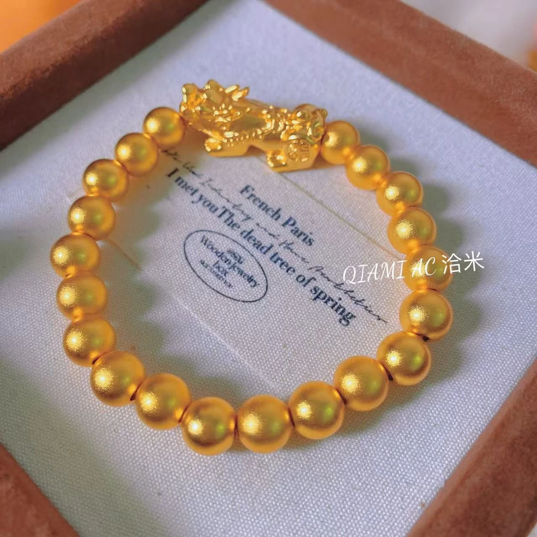 QIAMI AC 洽米高定【貔貅老型珠手串】新国潮时尚年轻情侣款