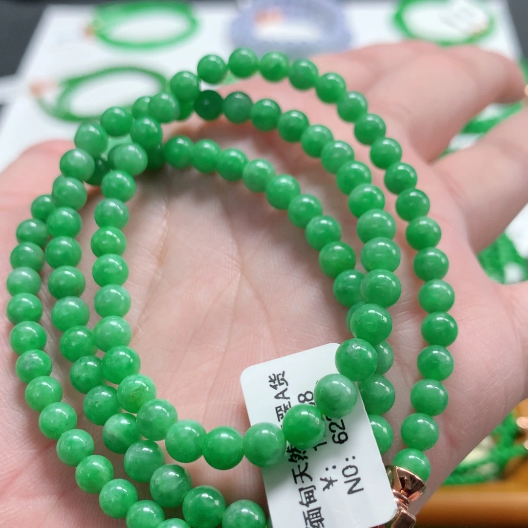 翡翠未镶嵌手链翡翠