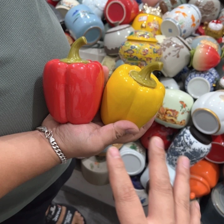 瑕疵福利品陶瓷茶叶罐介意勿拍