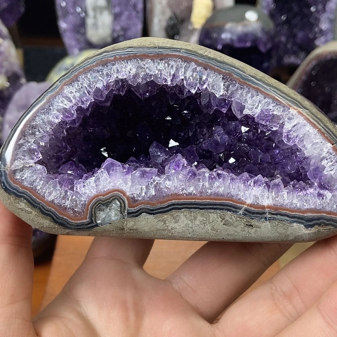 未镶嵌大型摆件（非配饰）紫晶