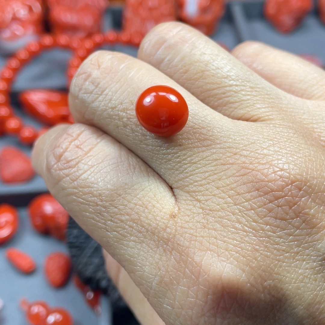 南红玛瑙未镶嵌戒面