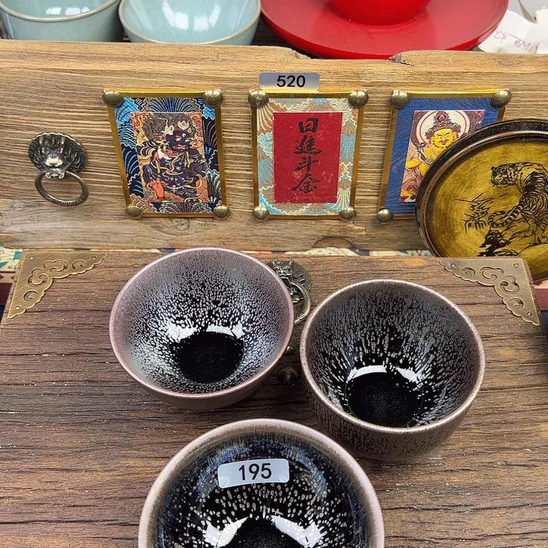 顾佳敏全手工电烧油滴随*心195