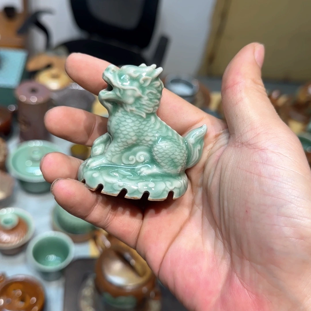 小金茶具青瓷茶器