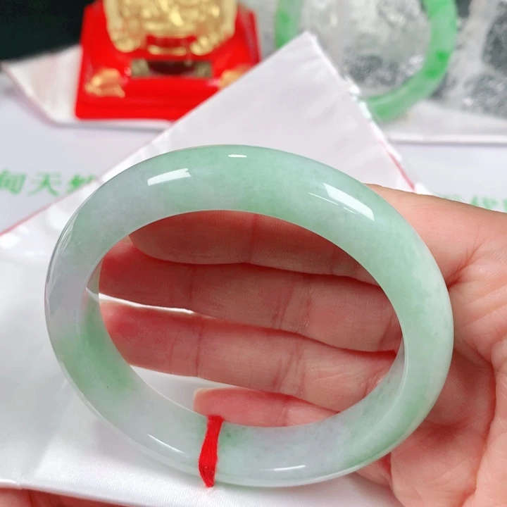 未镶嵌手镯翡翠   编号0273 正圈59 福利镯