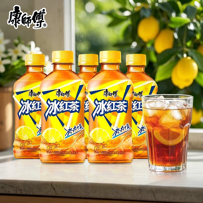康师傅冰红茶330ml小瓶柠檬口味红茶夏日清凉解渴携带方便特惠购