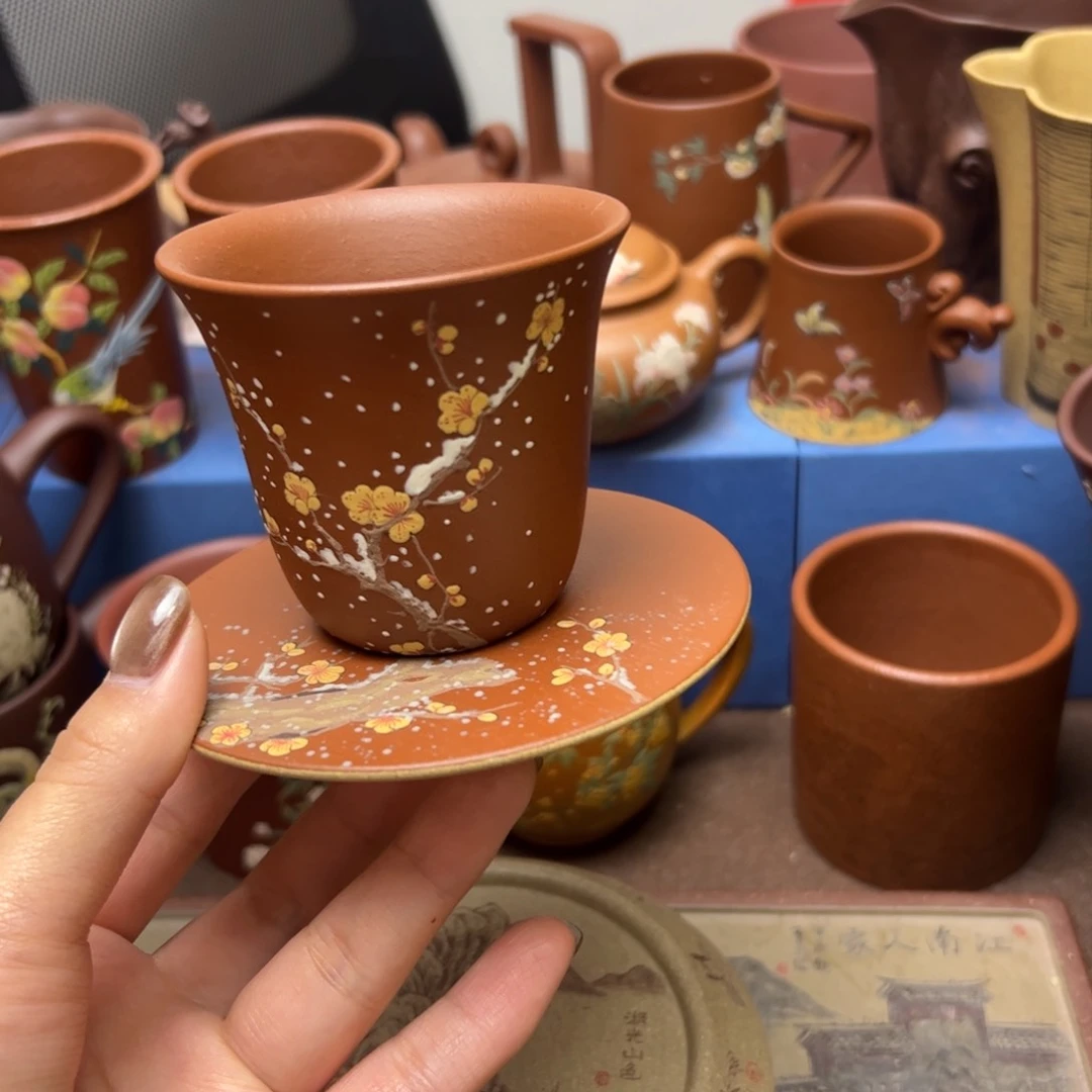 紫砂茶杯星*紫砂主人杯