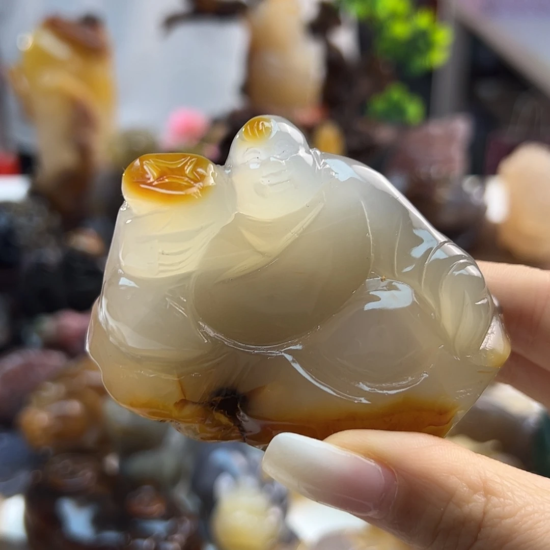 玛瑙/玉髓未镶嵌颈饰