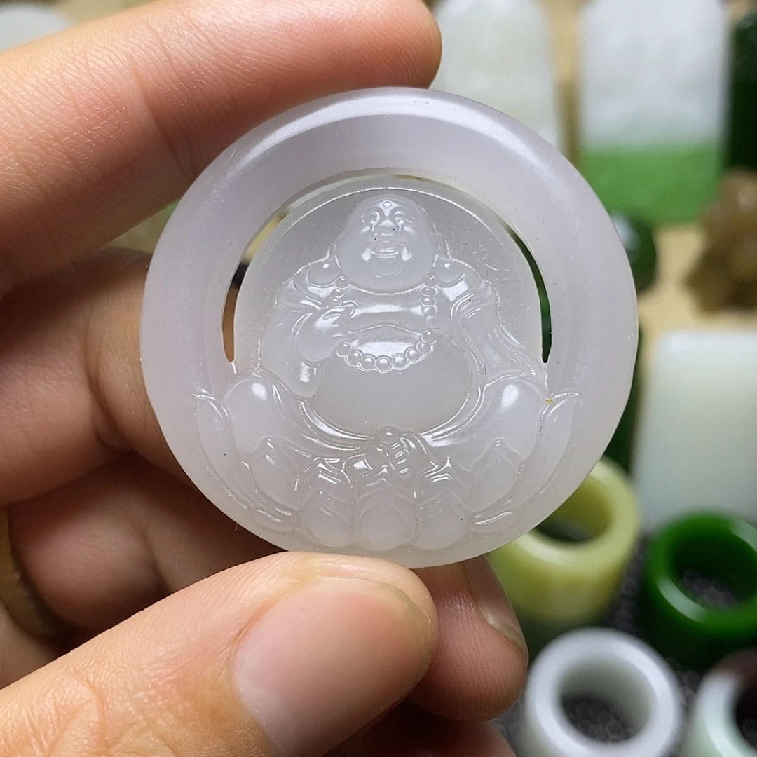 颈饰未镶嵌和田玉
