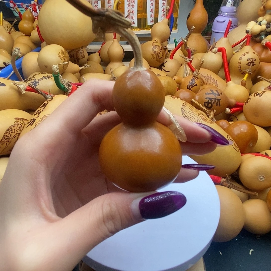 用***7香榧木葫芦工艺美术