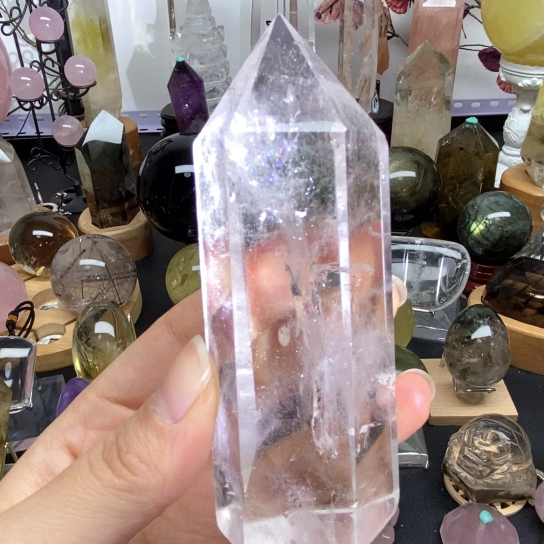 水晶未镶嵌珠宝半成品