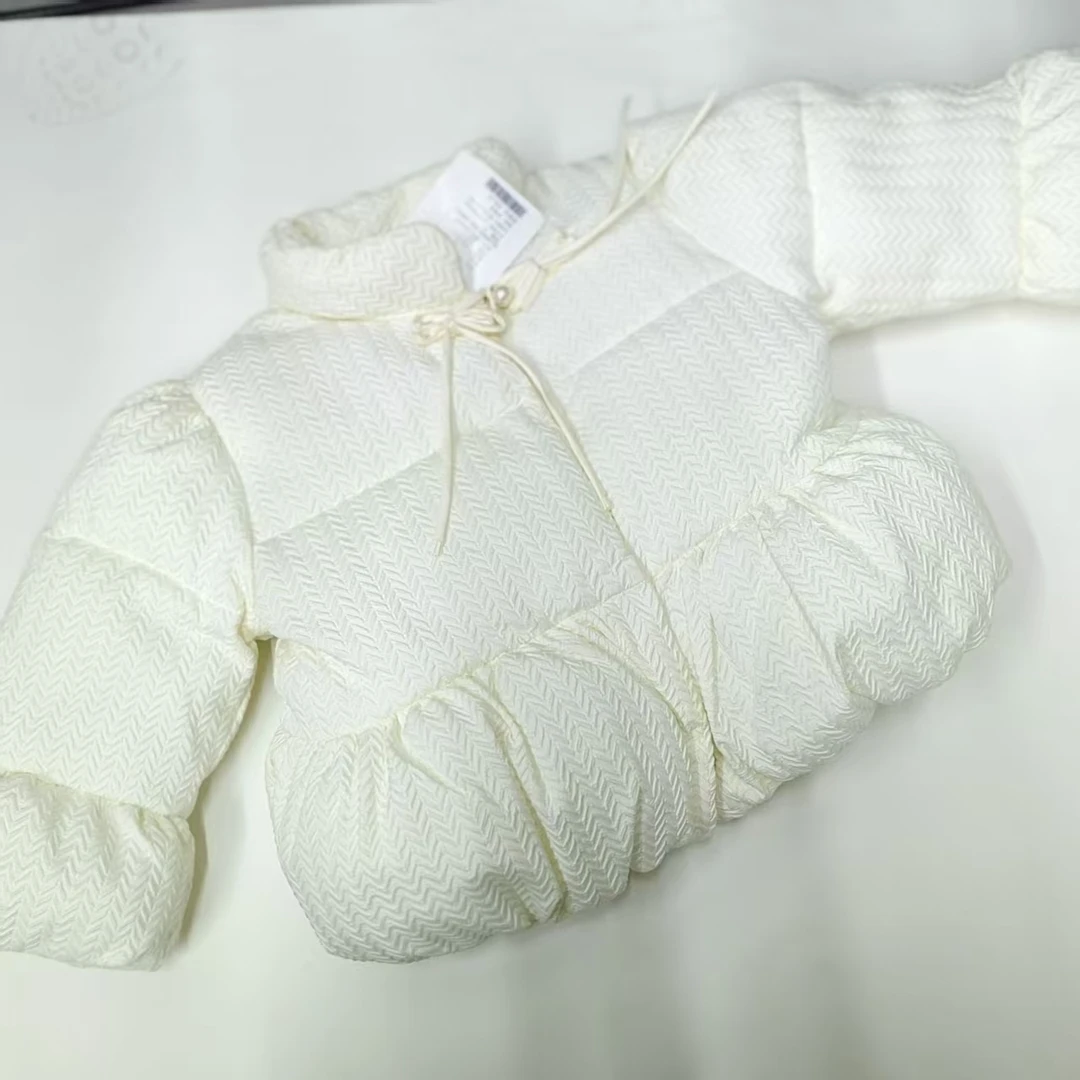 新款韩版裙边立领儿童棉袄7308