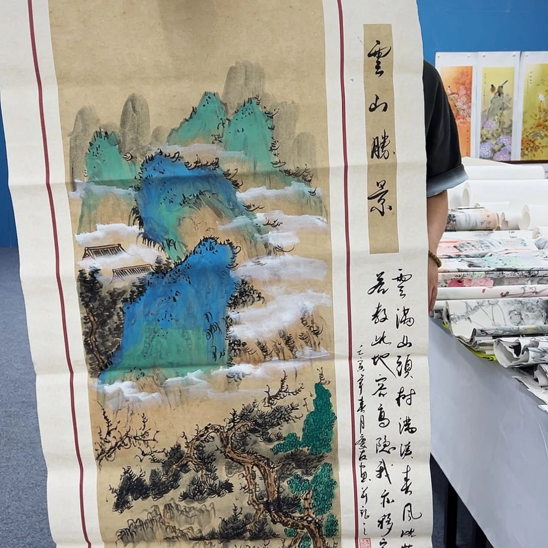 国画纯手绘作品欣赏