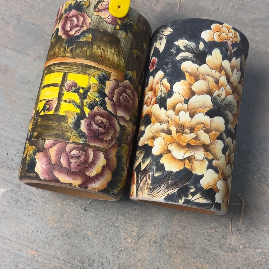 紫砂花盆罗****夜水晶花盆63