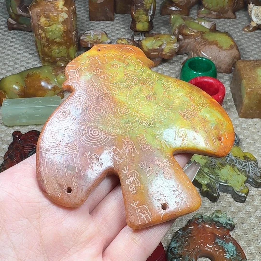 白玉菩提吊坠挂件