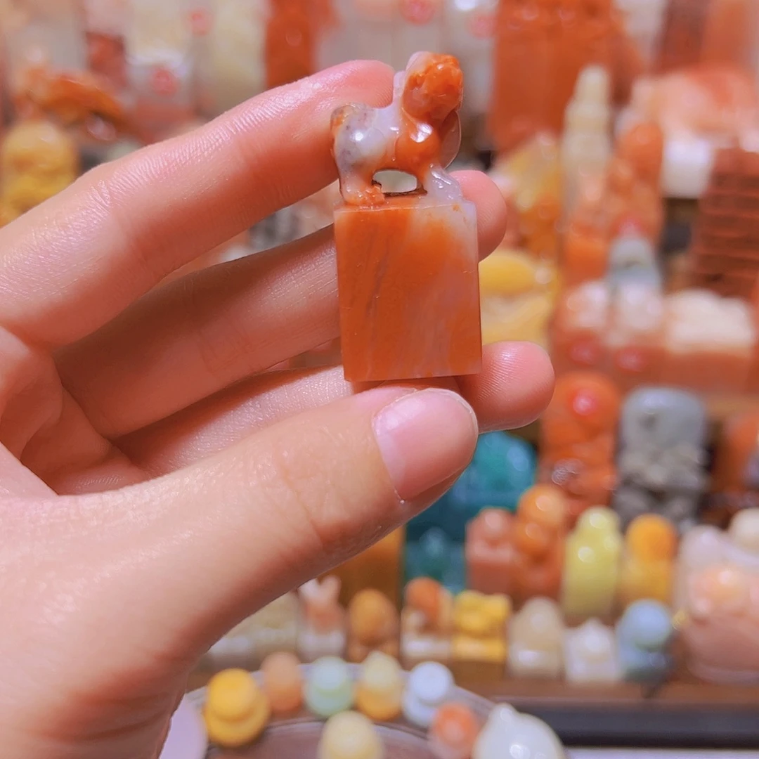 寿山石印石篆刻作品
