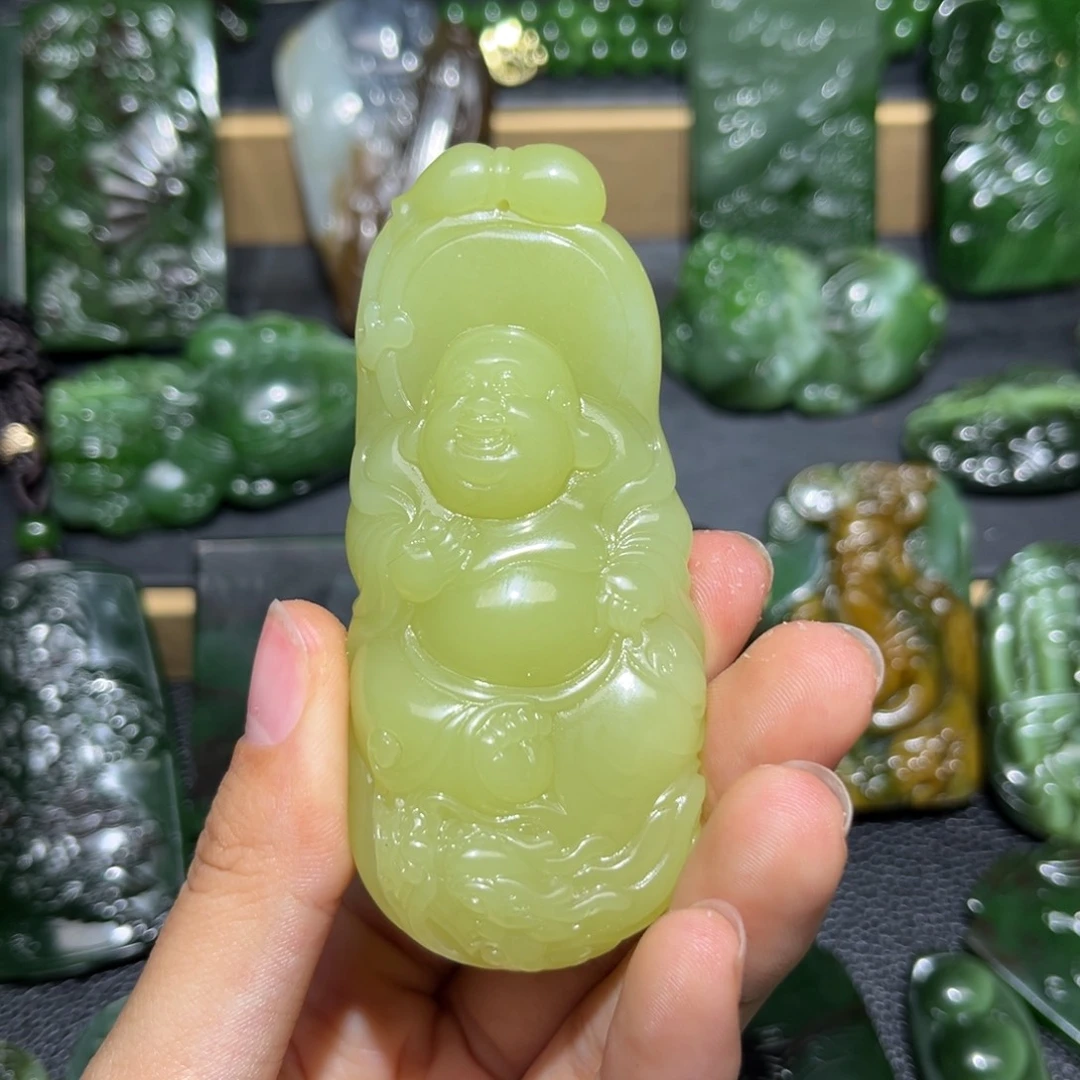 和田玉（黄玉）未镶嵌挂件