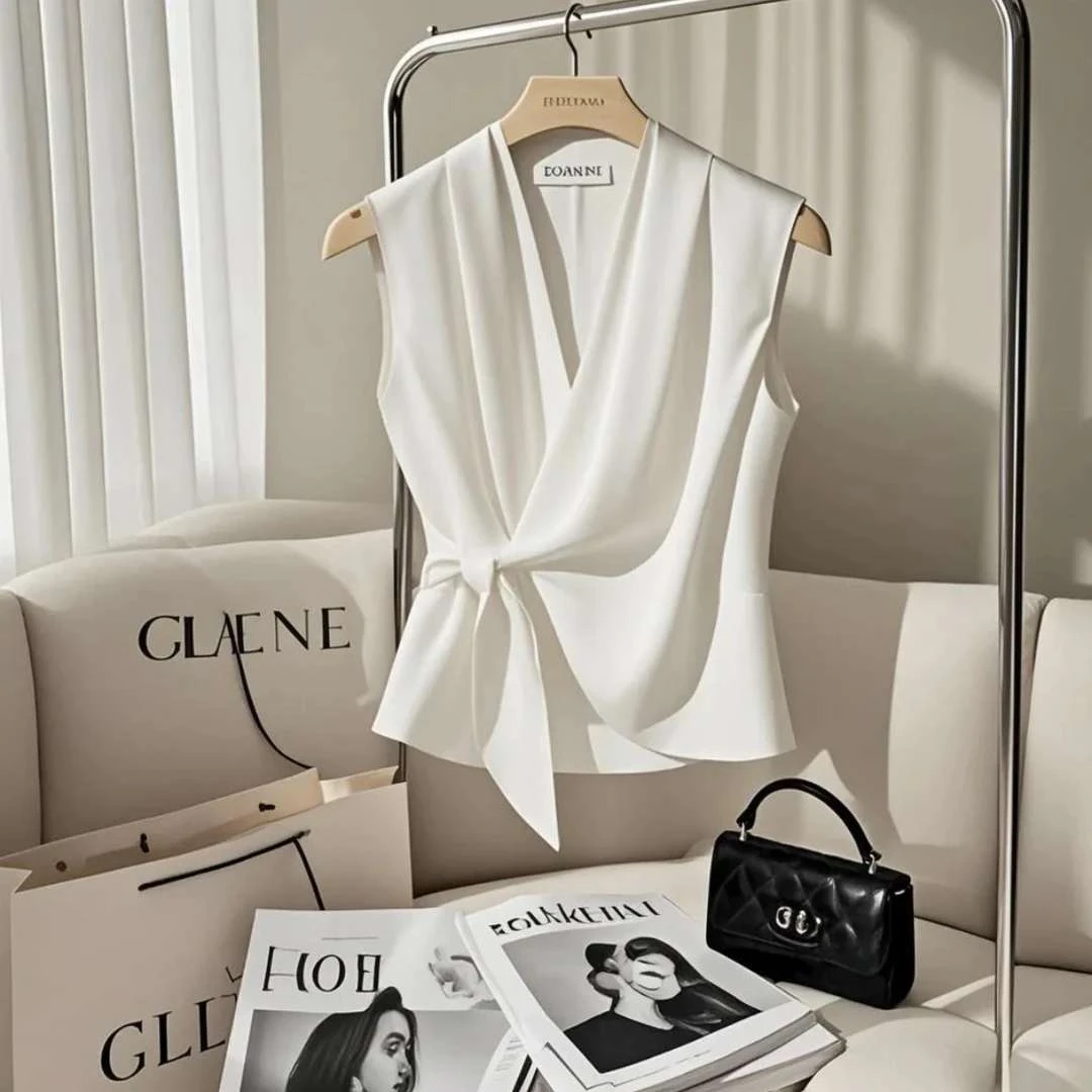 减龄时尚穿搭设计感绝美衬衫夏季新款超好看高春美式oversize衬衫