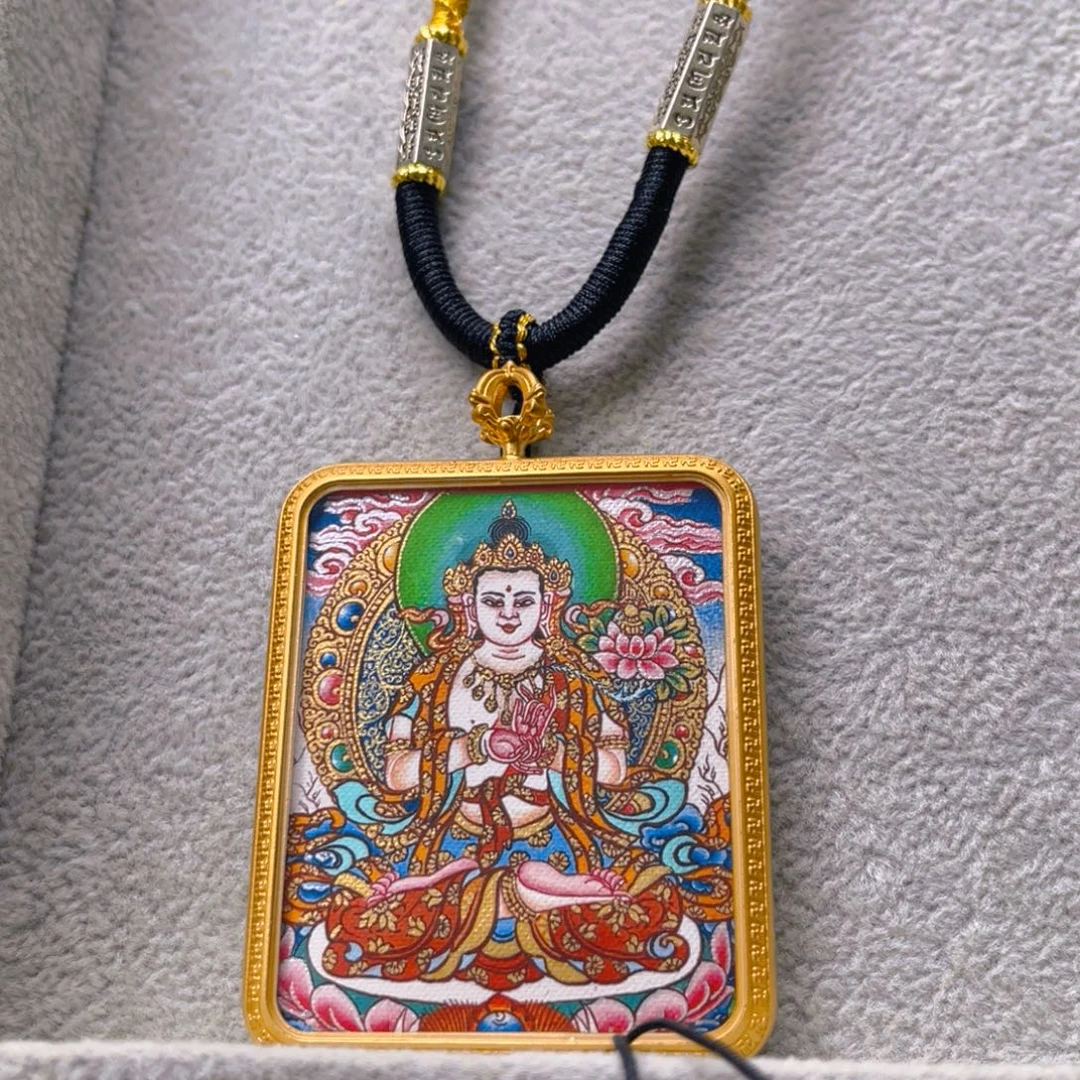 子***豪吊坠单面卡定制加绳子