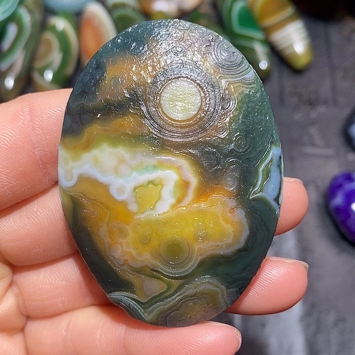 玛瑙/玉髓合金颈饰