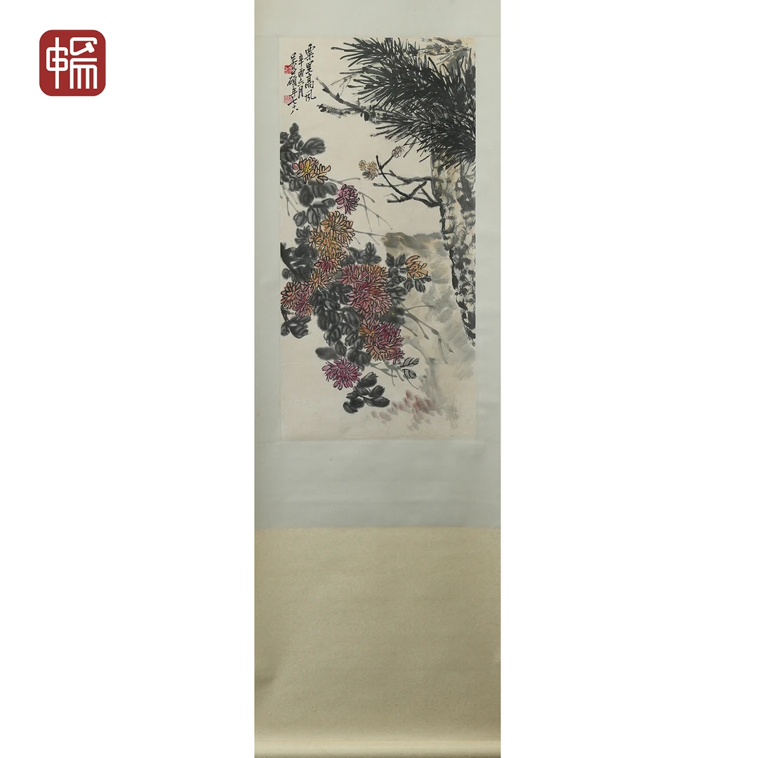 T284 粟里高风 69*33.5(2.08) 纸本立轴 MZ