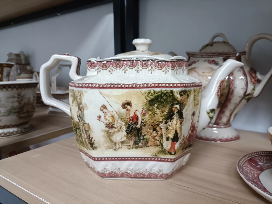 欧洲名画皇家雅顿人物大容量茶壶104