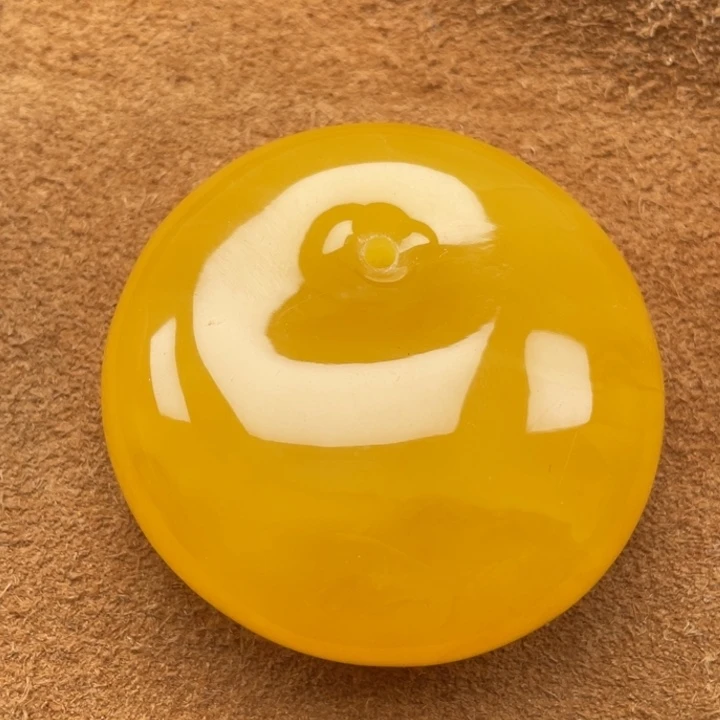 裸石蜜蜡未镶嵌蜜蜡公主扣重46