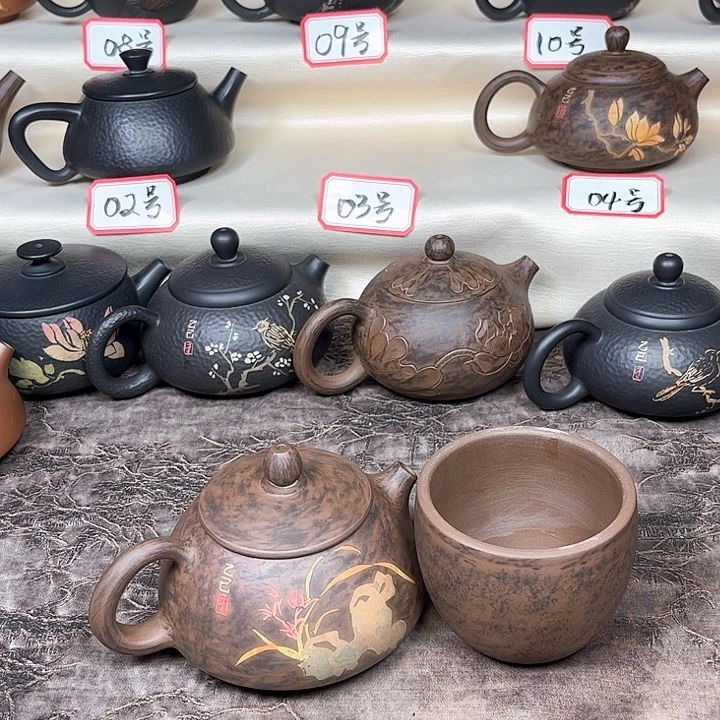 十***郎170毫升微微瑕纯手工刻填手磨