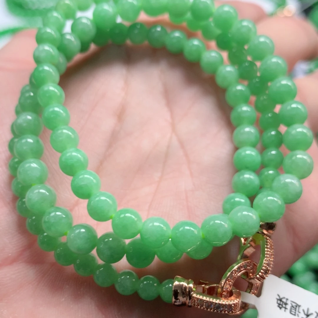 翡翠未镶嵌手链翡翠