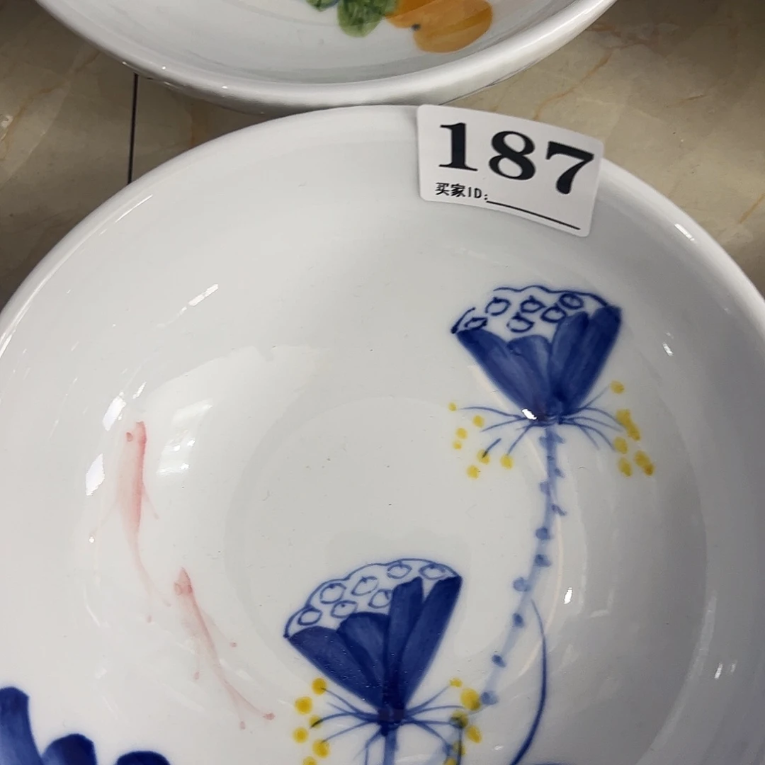 瓷片景德镇陶瓷手工手绘制作