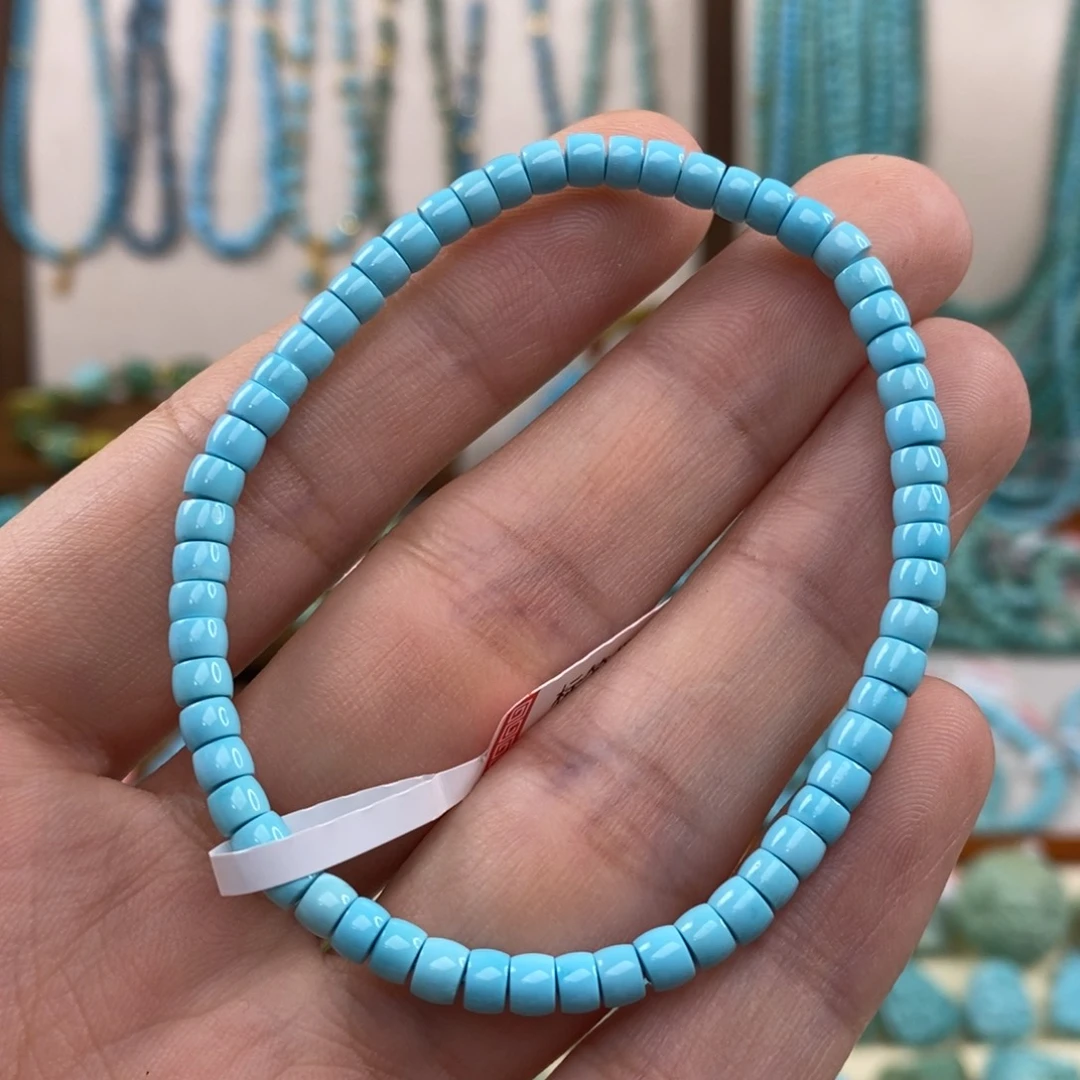 绿松石未镶嵌手串