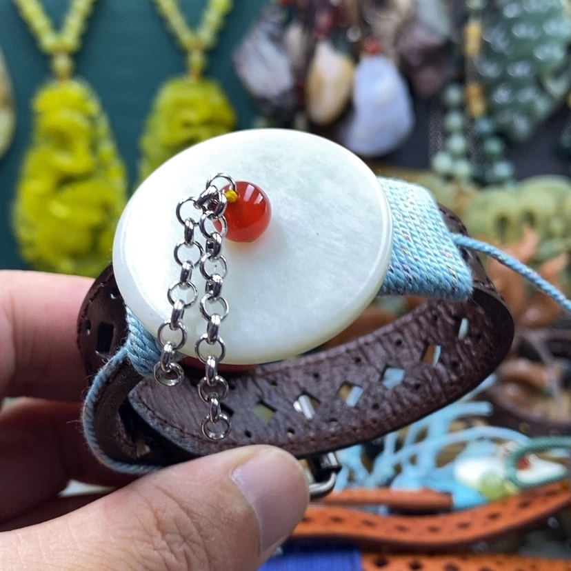 【闪购商品】未镶嵌岫玉手牌