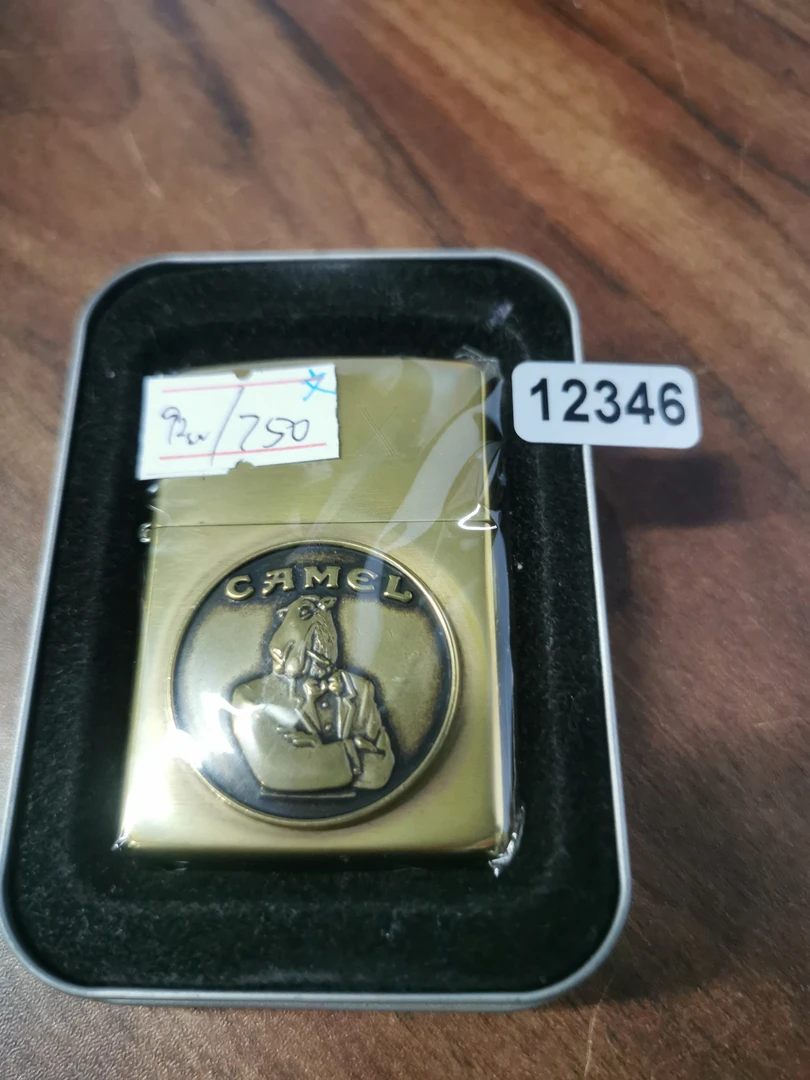 Zippo打火机回血92纪念贴章骆驼-12346