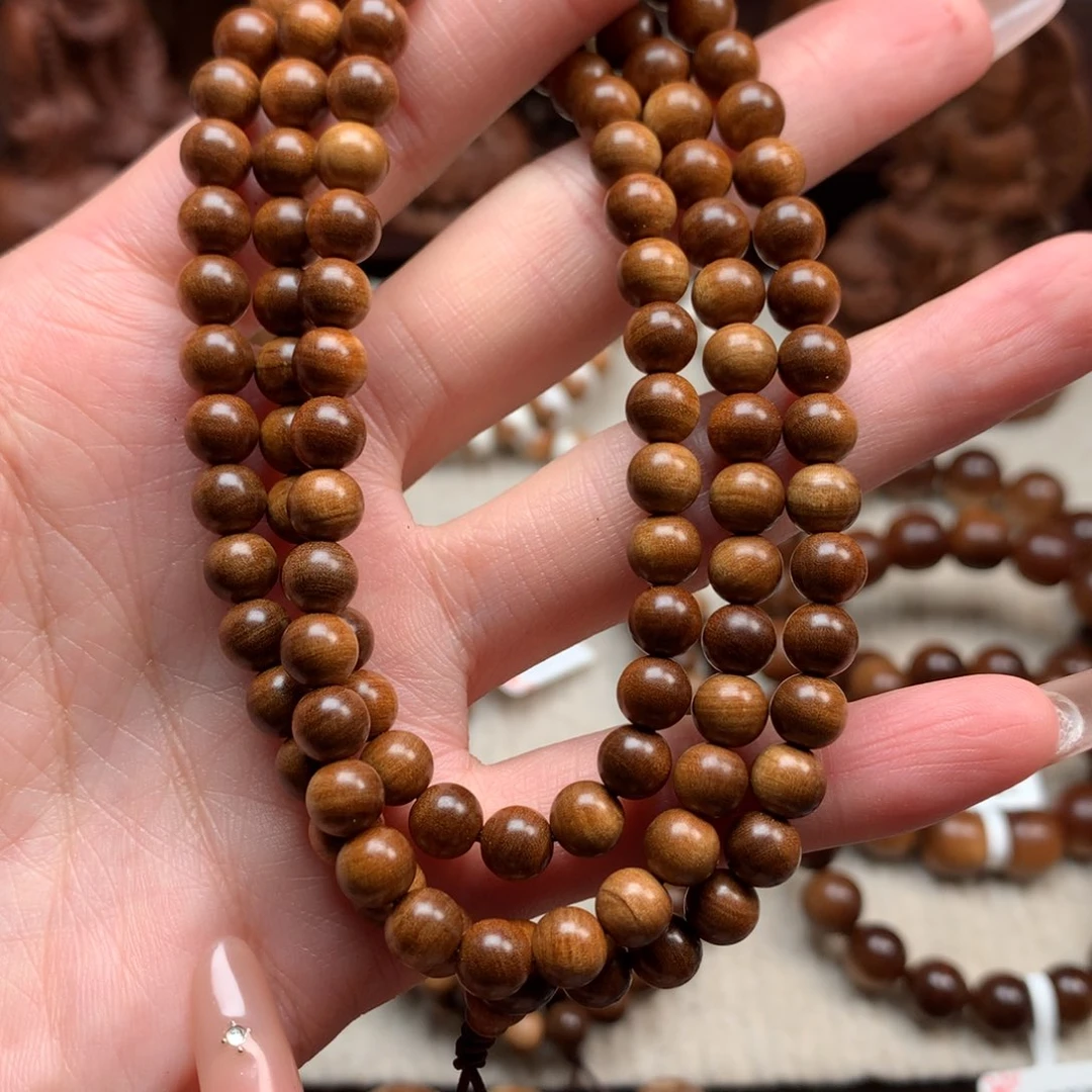 手串/手链檀香木老山檀香0.6奶凉黑肉沉水微瑕