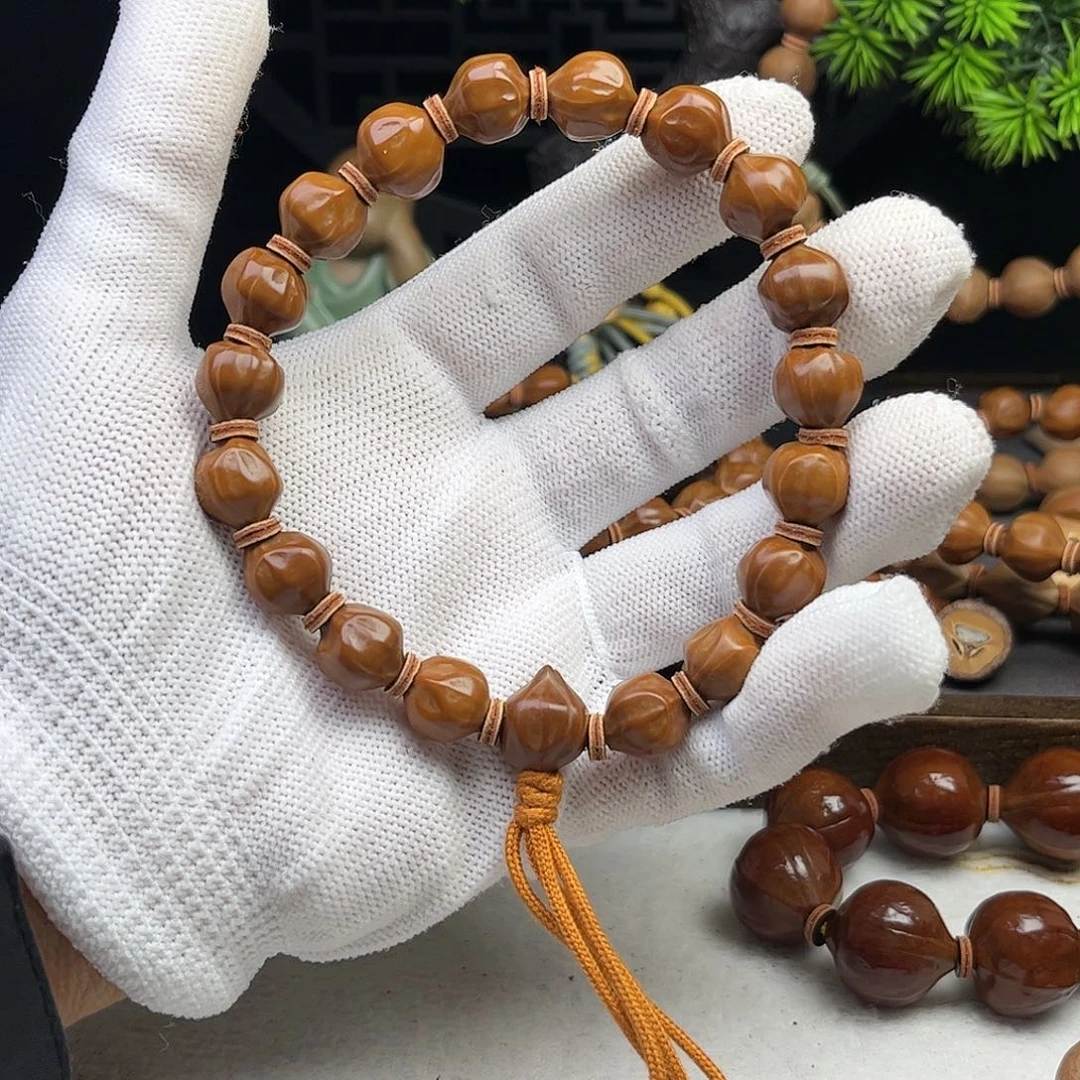 手串/手链橄榄核醉**。1.2四花铁核