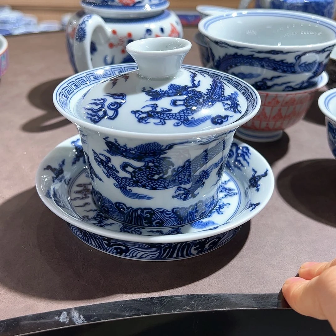 盖碗全场景德镇景德镇的早高峰上