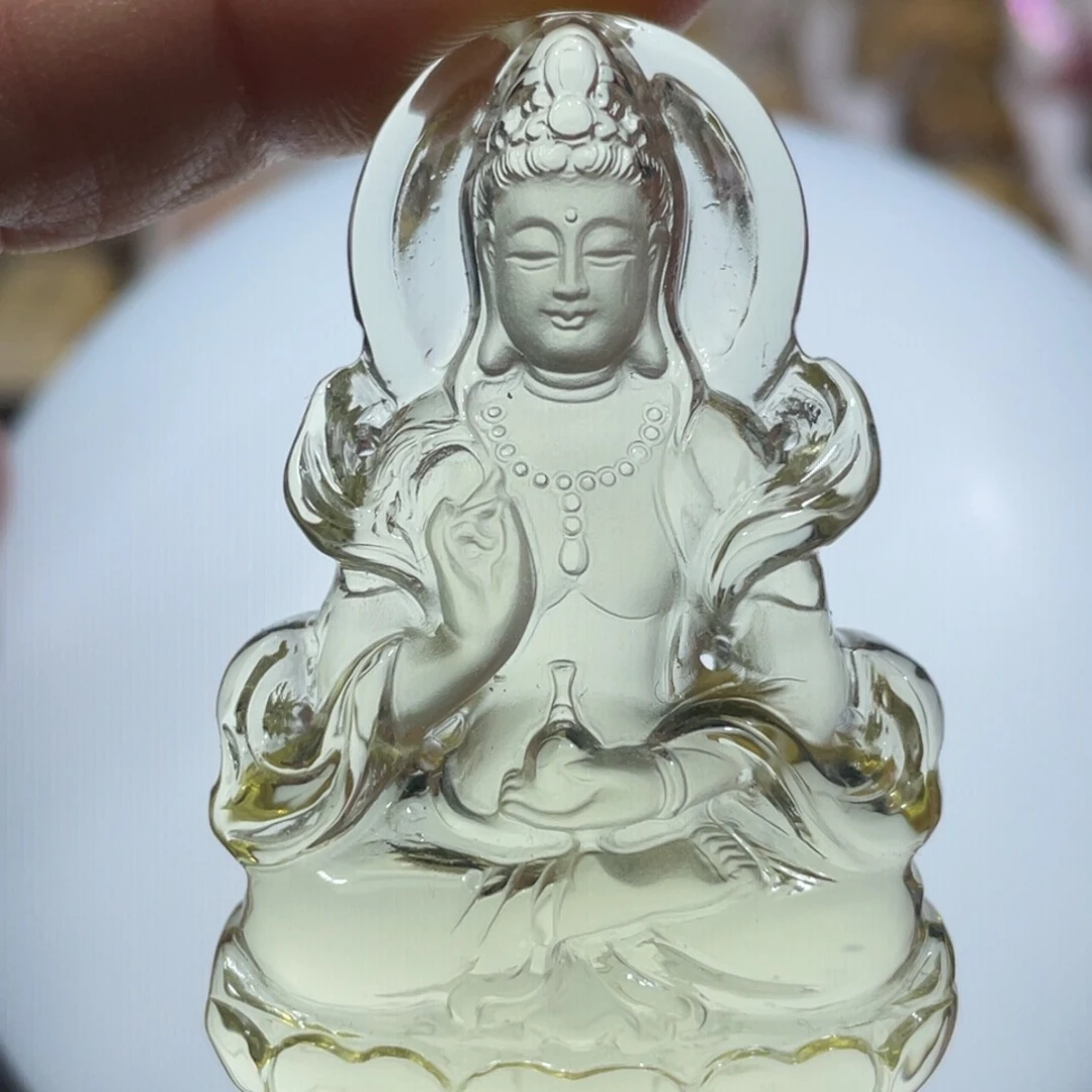 水晶颈饰未镶嵌定制