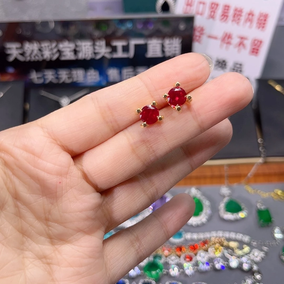 蓝宝石手链银S925镶嵌w 102