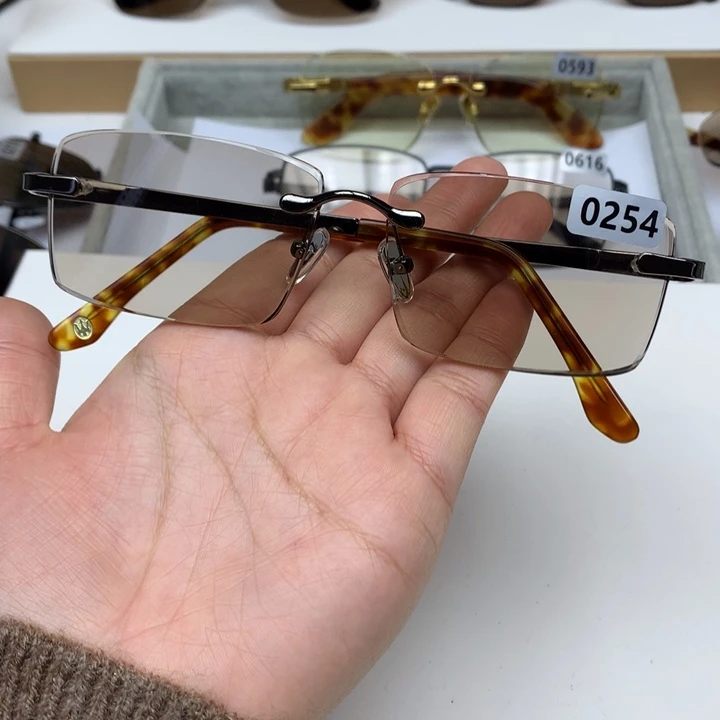 一体款无框茶水晶 0254