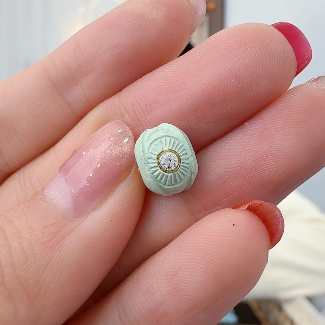 绿松石未镶嵌珠宝奇石