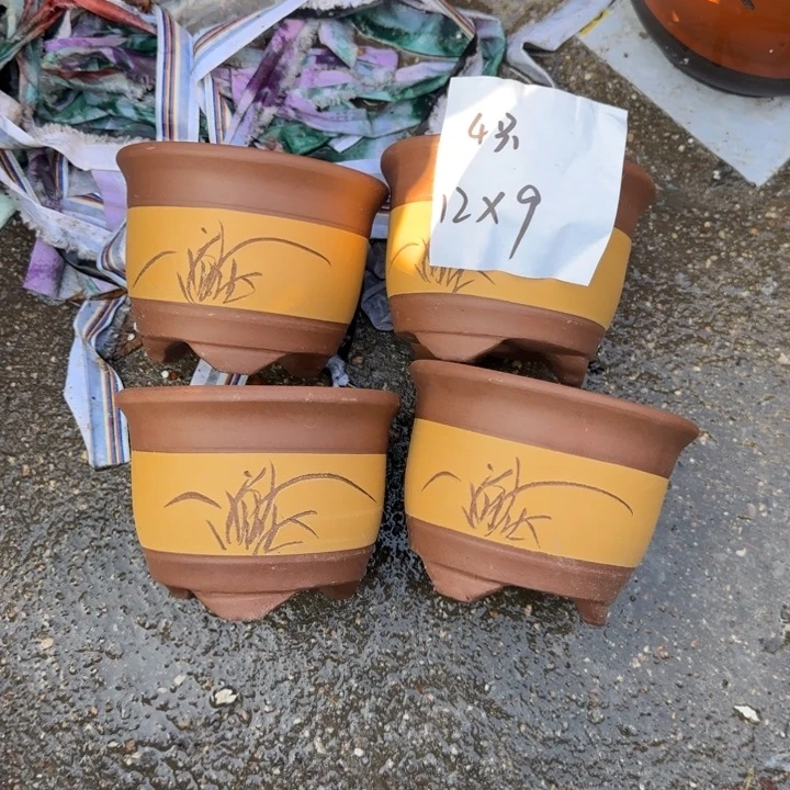 紫砂花盆特价商品