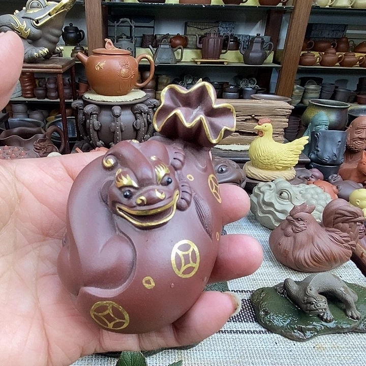 茶宠紫砂宜兴紫砂，