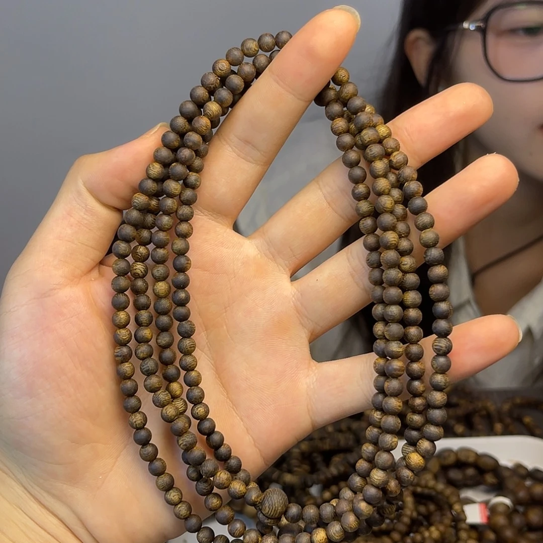 沉香块料+沉水浮卡5多圈