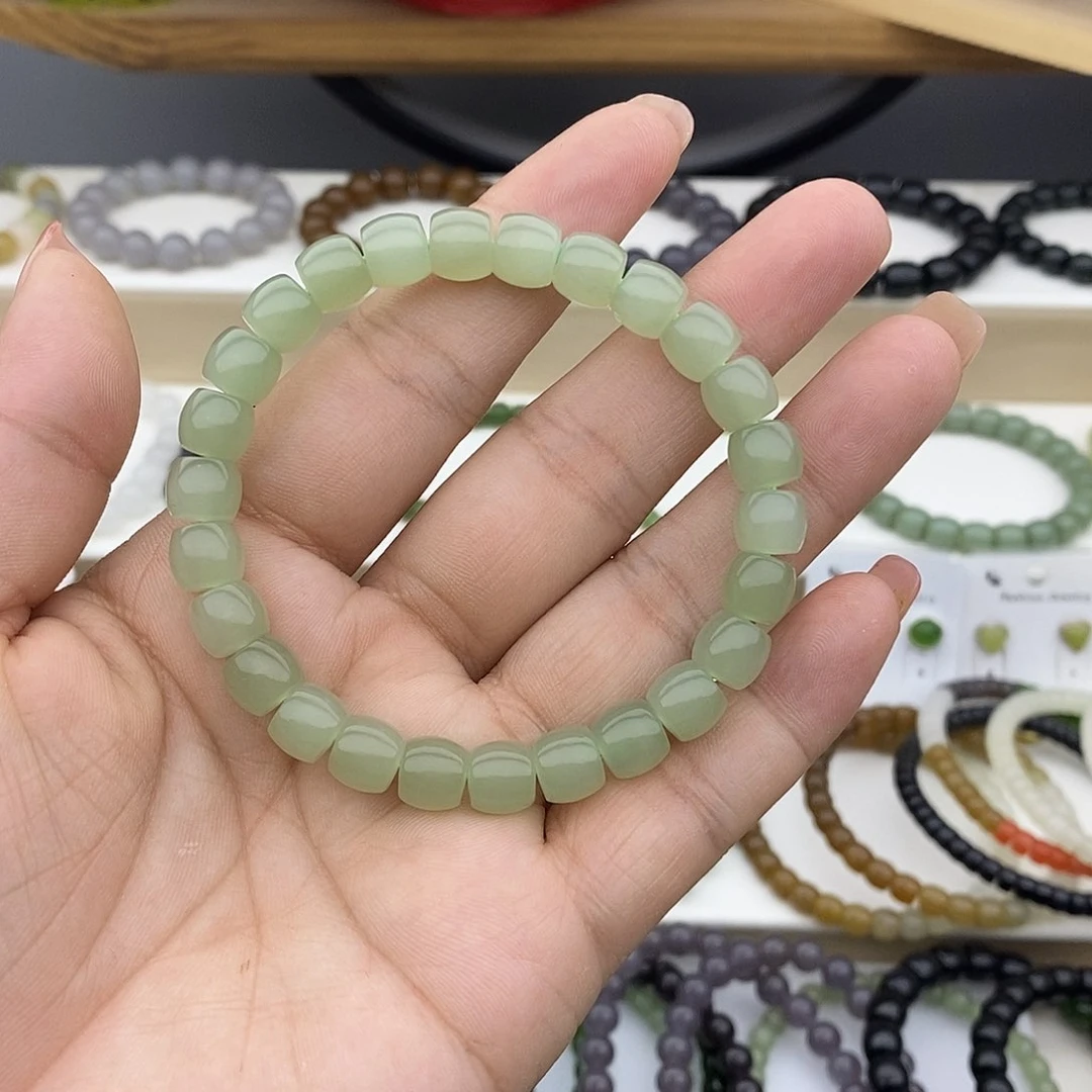 和田玉手链未镶嵌