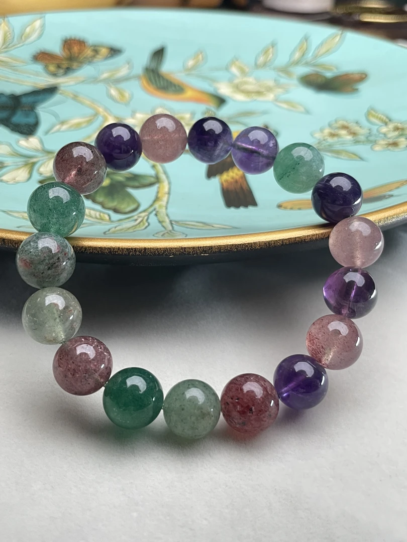 天然水晶多宝/招米米/时尚百搭多色夏天仙女必备款/假一罚三db001