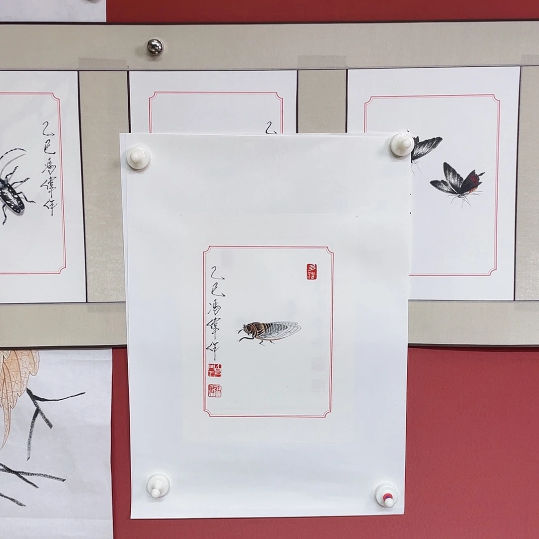 国画冯伟老师手绘国画作品音浩