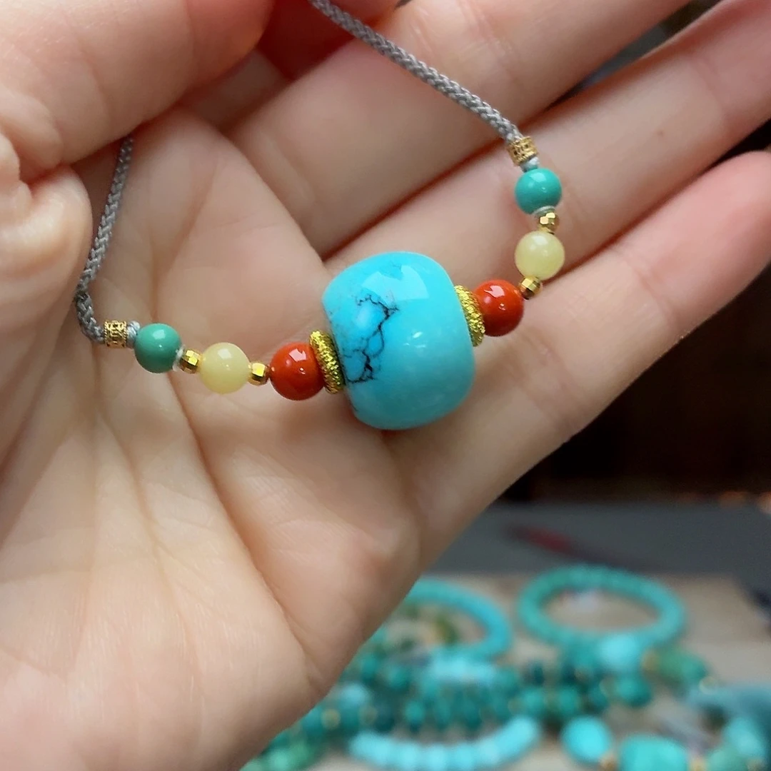 未镶嵌绿松石珠宝奇石