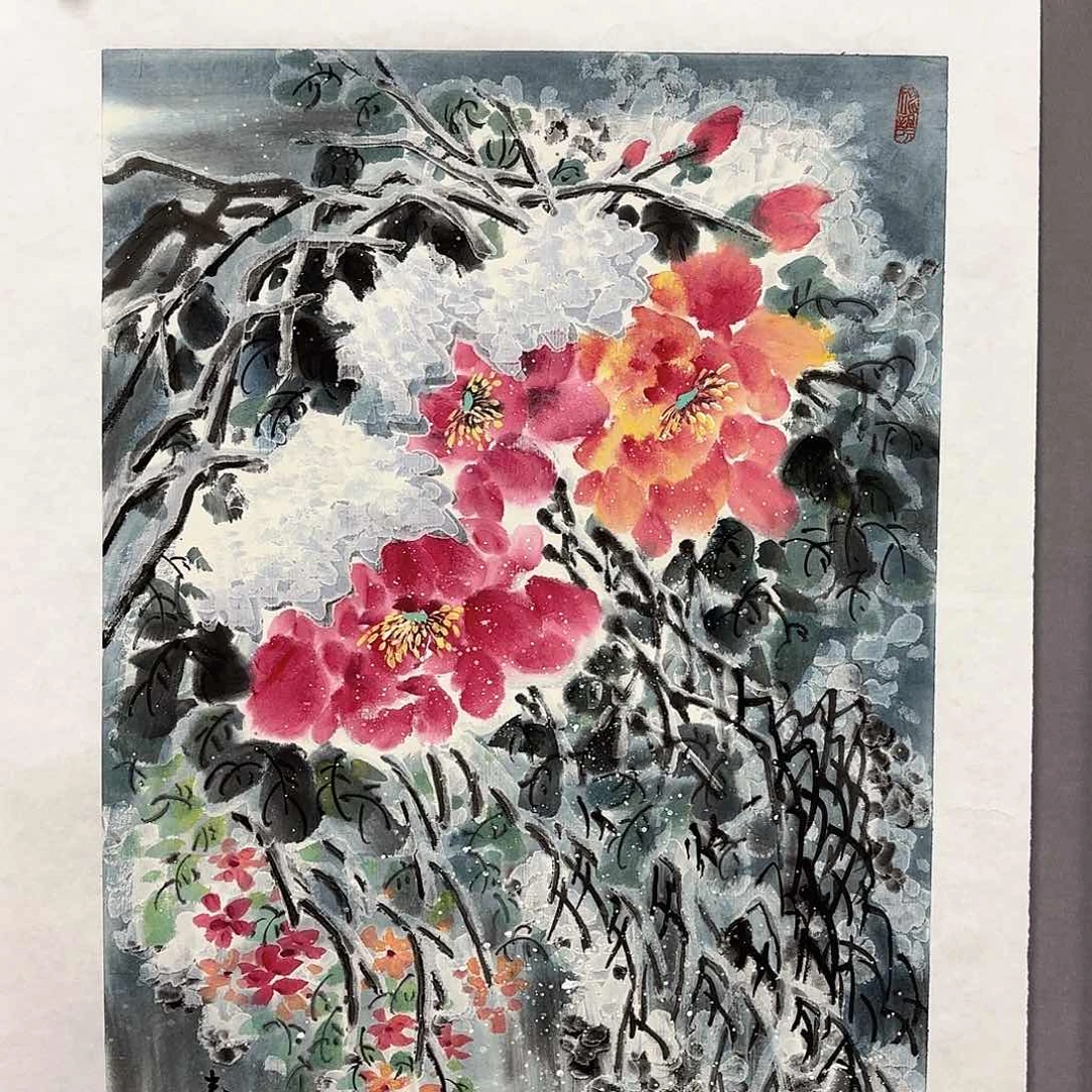 国画国画纯手绘作品请放心去藏